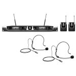 Ld systems u518 bph 2 - dual - systme de micro sans fil avec 2 x metteur ceinture et 2 x micro - systmes ...