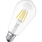 Ledvance ampoule led e27 blanc chaud 2700 k 6 w (ex 60 w ampoule smart + filament edison - lampes led ... Ledvance ampoule led e27 blanc chaud 2700 k 6 w (ex 60 w ampoule smart + filament edison - lampes led ...