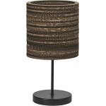 Ledvance d�cor cylindre en carton e27 brun - lampes d?ambiance, de table et sur pied
