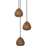 Ledvance d�cor plaque pendante en papier 3xe27 beige - lampes pendulaires
