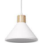 Ledvance décor plâtre bois suspension 220 mm e27 blanc - lampes pendulaires Ledvance décor plâtre bois suspension 220 mm e27 blanc - lampes pendulaires