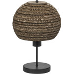 Ledvance d�coration boule en carton pour lampe de table e27 marron - lampes d?ambiance, de table et sur ...