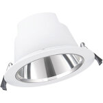 Ledvance downlight comfort 155 18 w 3cct ip54 wt - spot de plafond