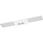 Ledvance kit de luminaire encastrable sous armoire flood 830 dim usb blanc - lampes murales et de plafond ...