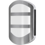 Ledvance luminaires led pour mur endura style plate / 12 w 220?240 v blanc chaud 3000 k acier ip44 - ...