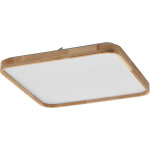 Ledvance orbis alicia 495 x 495 mm 36 w 830 click dim dcor bois - lampes murales et de plafond