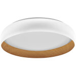 Ledvance orbis livia 520 mm 36 w 830 click dim blanc et décor bois - lampes murales et de plafond Ledvance orbis livia 520 mm 36 w 830 click dim blanc et décor bois - lampes murales et de plafond