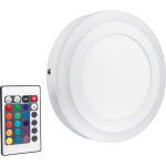 Ledvance wand - und deckenleuchte led f�r decke / wand, led color + white / 19 w, 220?240 v - lampes ...