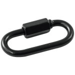 Lien rapide eurolite typ a - 50 noir - anneaux de levage, crous de levage et maillons de suspension