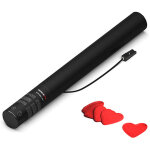 Magicfx canon � confettis �lectrique magic fx, c?urs, 50 cm - rouge - canons � confettis �lectriques