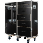 Mallette � tiroirs showgear 3, avec 6 tiroirs et de la place pour 15 pieds de micro - �tuis universels ...