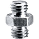 Manfrotto - 125 - adaptateur court spigot 3 / 8'' + 3 / 8''. - accessoires pour tr�pieds et �l�vateurs ...