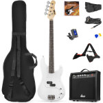 Max gigkit pack guitare basse blanc - guitares