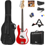 Max gigkit pack guitare basse rouge - guitares