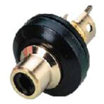 Monacor t - 706gi / sw fiches rca ch�ssis femelles - prise encastrables
