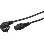 Monacor aac - 500iec cordon secteur avec verrouillage iec - lock, 5 m - câbles d'alimentation iec Monacor aac - 500iec cordon secteur avec verrouillage iec - lock, 5 m - câbles d'alimentation iec