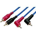 Monacor ac - 082 / bl cordons audio stéréo - câble rca Monacor ac - 082 / bl cordons audio stéréo - câble rca