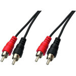 Monacor ac - 1000 cordons audio stro - cble rca