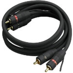 Monacor ac - 500 / sw cordons audio stro - cble rca