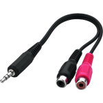 Monacor aca - 1535 cordon adaptateur audio / vido stro - cbles adaptateurs