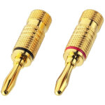 Monacor bp - 100g paire de fiches banane, 4 mm - fiche banane, connecteur Monacor bp - 100g paire de fiches banane, 4 mm - fiche banane, connecteur