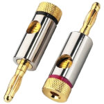 Monacor bp - 150 paire de fiches banane, 4, 5 mm - fiche banane, connecteur