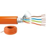 Monacor cat - 7100a c�ble cat - 7a, 100 m, s / ftp, blindage multiple