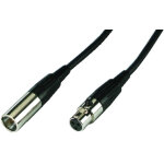 Monacor mcm - 500 / sw cordon mini fiches xlr - c�bles xlr 3 pol