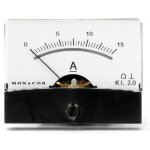 Monacor pm - 2 / 15a galvanom�tres � bobine mobile - petits assistants et appareils de mesure