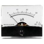 Monacor pm - 2 / 30ua galvanom�tres � bobine mobile - petits assistants et appareils de mesure