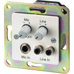 Monacor preamp - 1up pramplificateur encastr - installation accessoires