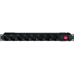 Monacor rcs - 18 multiprise - multiprises rackables