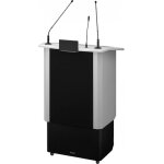 Monacor speech - 500 / gr pupitre professionnel avec syst�me audio sans fil int�gr�, r�glable