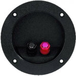 Monacor st - 960 bornier rond encastr  visser - construction de haut - parleur