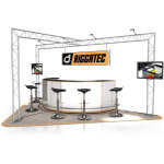 Naxpro - truss stand de foire fd 22 - 5 x 3 x 2, 5 m (lxhxh) - 15 m - stands de foire