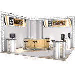 Naxpro - truss stand de foire fd 23 - 4, 7 x 4, 7 x 3 m (lxhxh) - 22 m� aluminium - stands de foire