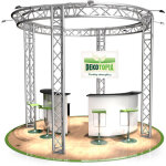 Naxpro - truss stand de foire fd 33 - 6, 5 x 3 m (dxh) - 33 m� alu - stands de foire