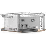 Naxpro - truss stand de foire fd 34 - 10 x 5 x 3 m (lxhxh) - 50 m� alu - stands de foire