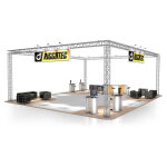 Naxpro - truss stand de foire fd 34 - 12 x 10 x 4, 5 m (lxwxh) - 120 m² - stands de foire Naxpro - truss stand de foire fd 34 - 12 x 10 x 4, 5 m (lxwxh) - 120 m² - stands de foire