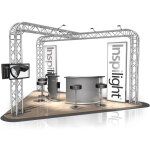 Naxpro - truss stand de foire fd 34 - 6 x 4 x 3 m (lxhxh) - 12 m� alu - stands de foire