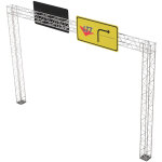 Naxpro - truss structures alu portiques 11, 00 x 7, 00 m, poutre en treillis naxpro truss st54 - portiques ...