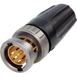 Connecteur neutrik uhd bnc - mâle uhd - pour sertissage hexagonal 8, 23 mm - adaptateurs Connecteur neutrik uhd bnc - mâle uhd - pour sertissage hexagonal 8, 23 mm - adaptateurs