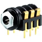 Neutrik mzt - 223g - jack connecteur femelle 6, 3mm stereo - prise encastrables Neutrik mzt - 223g - jack connecteur femelle 6, 3mm stereo - prise encastrables