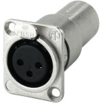 Neutrik na 3 fdm embase adaptateur xlr femelle vers xlr mâle - prise encastrables Neutrik na 3 fdm embase adaptateur xlr femelle vers xlr mâle - prise encastrables