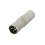 Neutrik na 3 mm adaptateur xlr m�le vers xlr m�le - adaptateurs