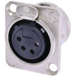 Neutrik nc4fd - l - 1 - 4 - pol xlr ch�ssis connecteur femelle - prise encastrables