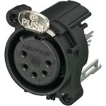 Neutrik nc5fav - xlr prise int�gr�e 5 - pol, femelle - prise encastrables
