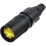 Neutrik ne8mx - b - protection pour connecteur rj45, ethercon, noir - connecteurs rj45 ethercon