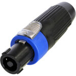 Neutrik nlt4fxx - bag - connecteur speakon 4 broches femelle, noir - connecteurs haut - parleurs