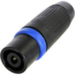 Neutrik nlt4mxx - bag - connecteur speakon 4 broches mle, noir - connecteurs powercon